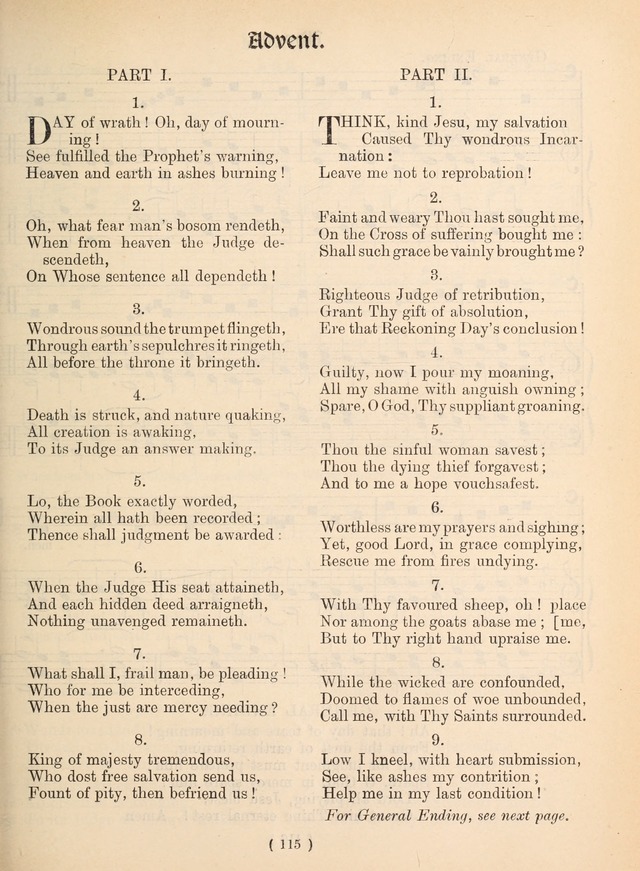 Church Hymns: with tunes (New ed.) page 115