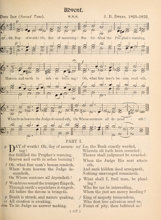 Church Hymns: with tunes (New ed.) page 117