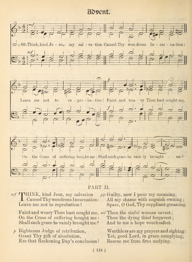 Church Hymns: with tunes (New ed.) page 118