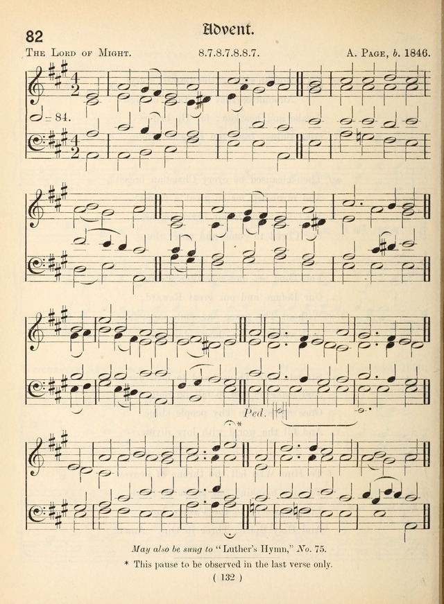 Church Hymns: with tunes (New ed.) page 132