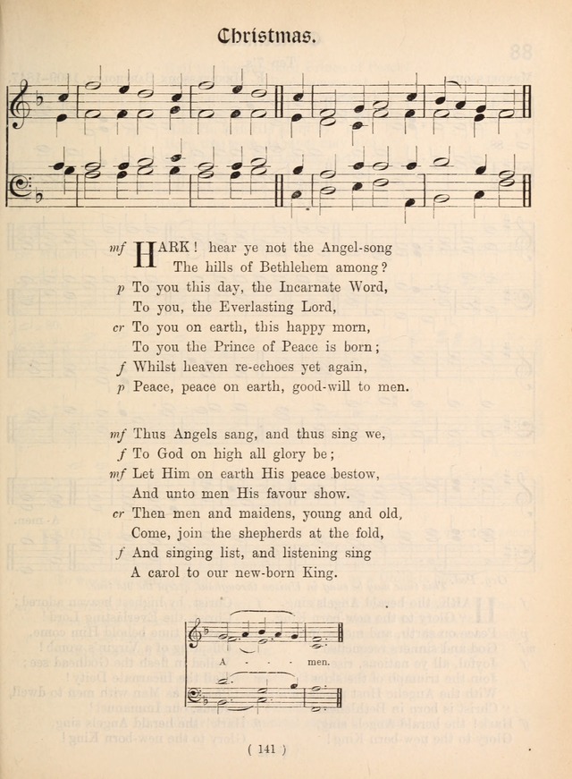 Church Hymns: with tunes (New ed.) page 141