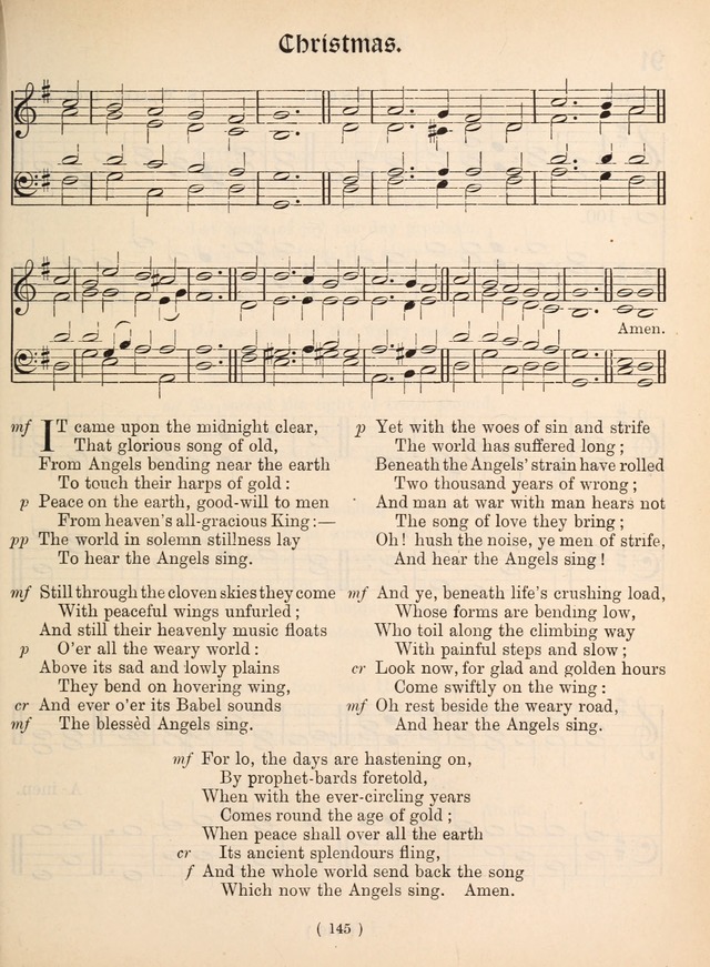 Church Hymns: with tunes (New ed.) page 145