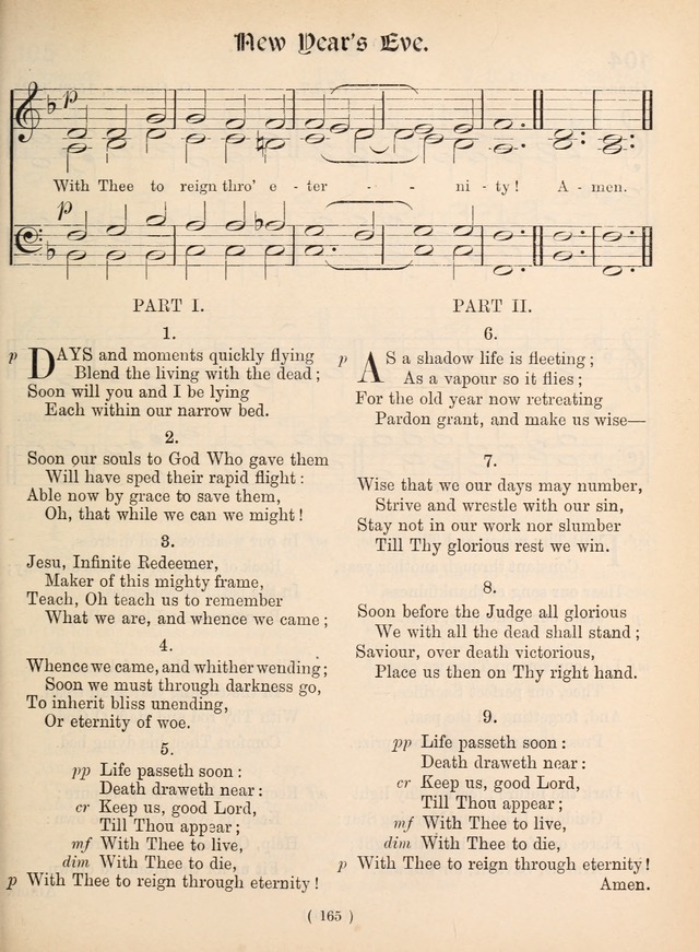 Church Hymns: with tunes (New ed.) page 165