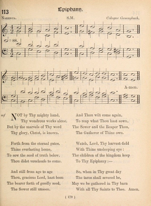 Church Hymns: with tunes (New ed.) page 179