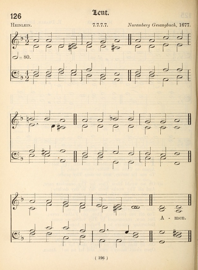 Church Hymns: with tunes (New ed.) page 196