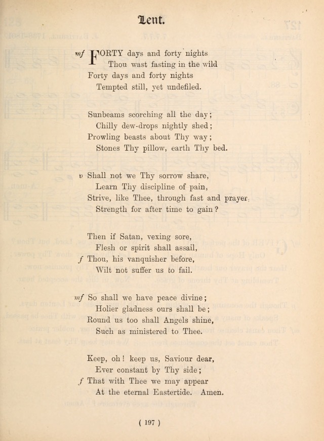 Church Hymns: with tunes (New ed.) page 197