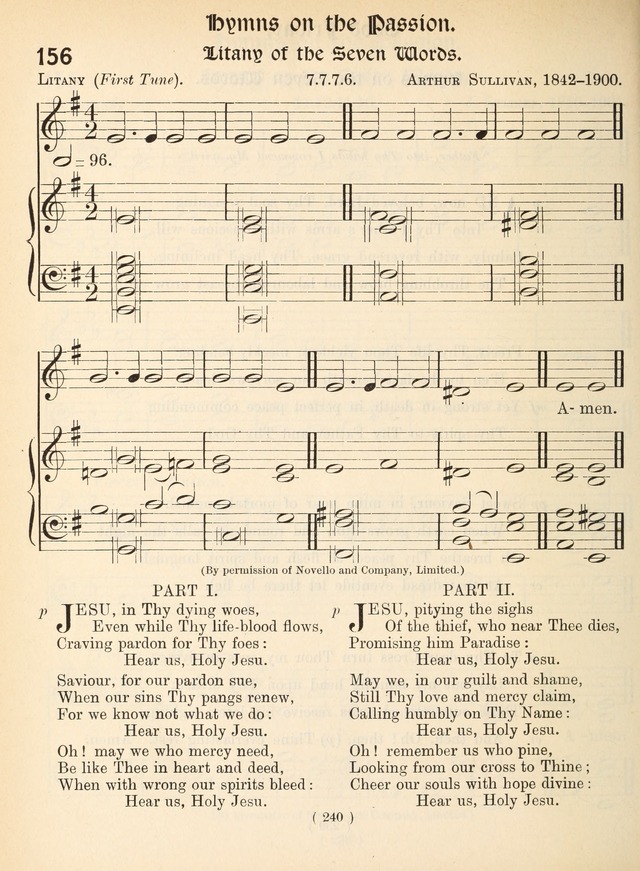 Church Hymns: with tunes (New ed.) page 240