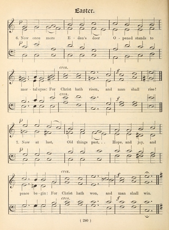 Church Hymns: with tunes (New ed.) page 280