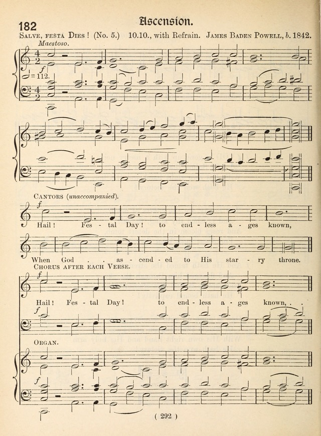 Church Hymns: with tunes (New ed.) page 292