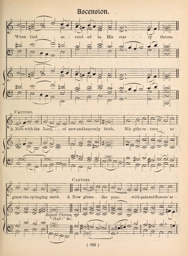 Church Hymns: with tunes (New ed.) page 293