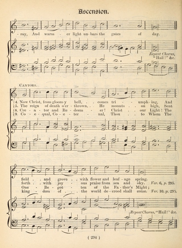 Church Hymns: with tunes (New ed.) page 294