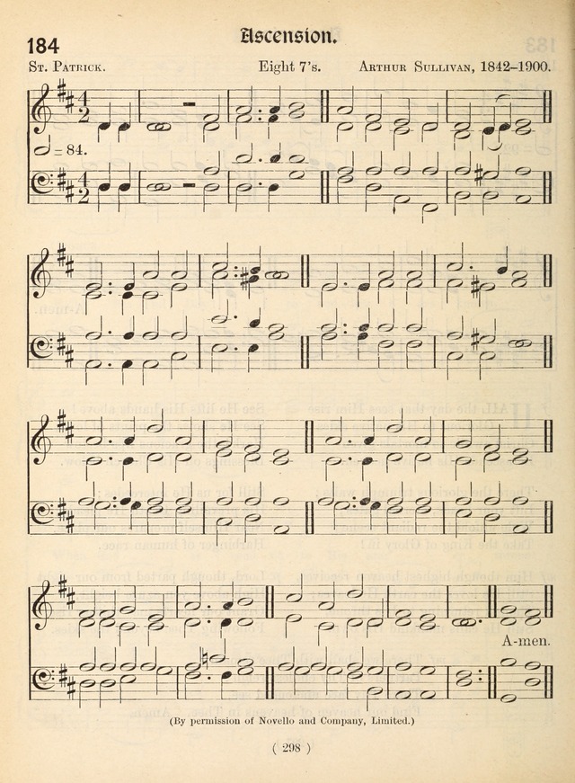 Church Hymns: with tunes (New ed.) page 298