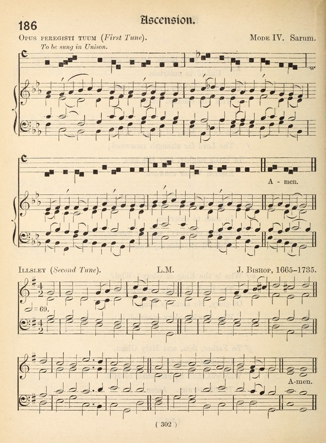 Church Hymns: with tunes (New ed.) page 302