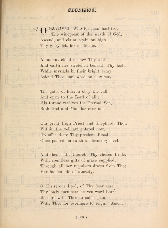 Church Hymns: with tunes (New ed.) page 303