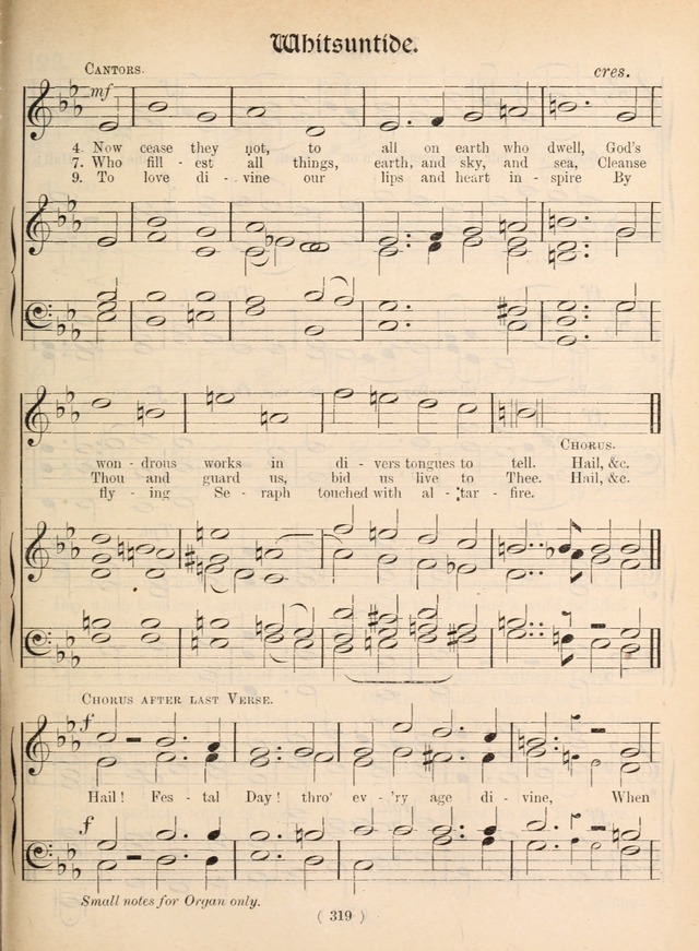 Church Hymns: with tunes (New ed.) page 319