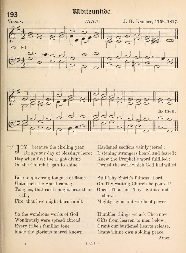 Church Hymns: with tunes (New ed.) page 321