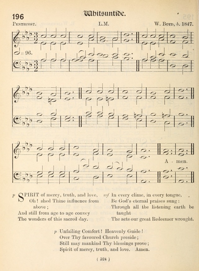 Church Hymns: with tunes (New ed.) page 324