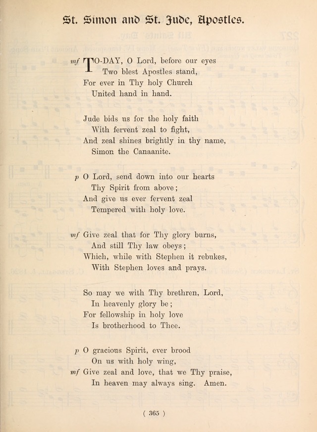 Church Hymns: with tunes (New ed.) page 365