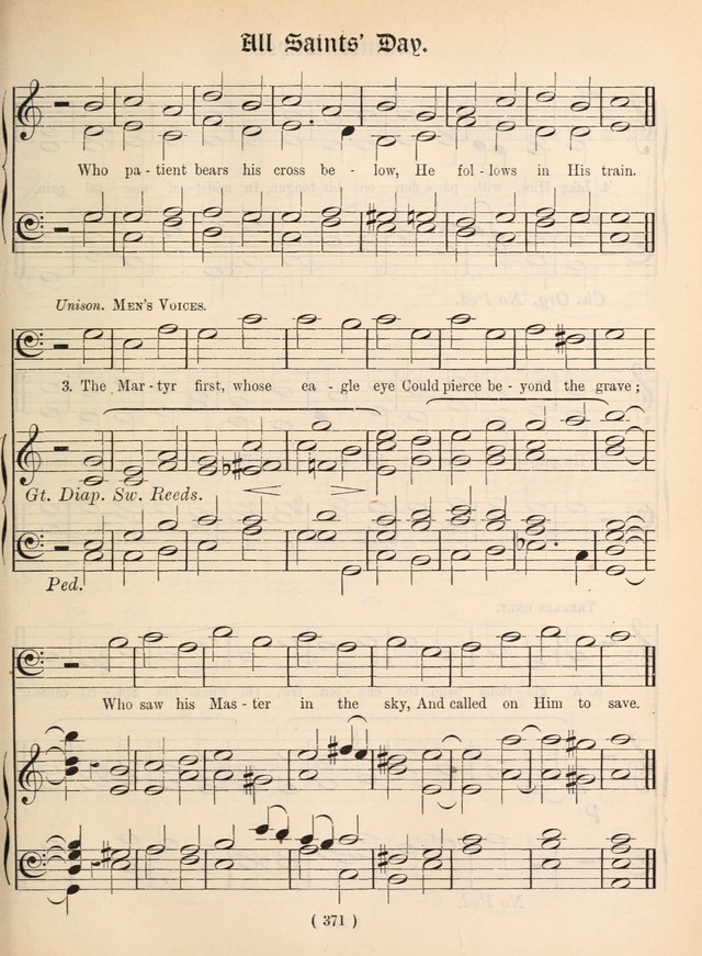 Church Hymns: with tunes (New ed.) page 371