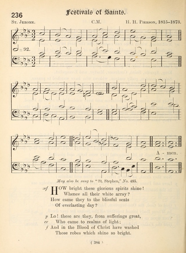 Church Hymns: with tunes (New ed.) page 384