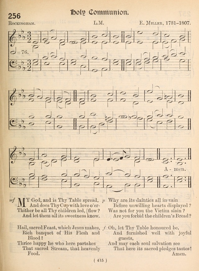 Church Hymns: with tunes (New ed.) page 415