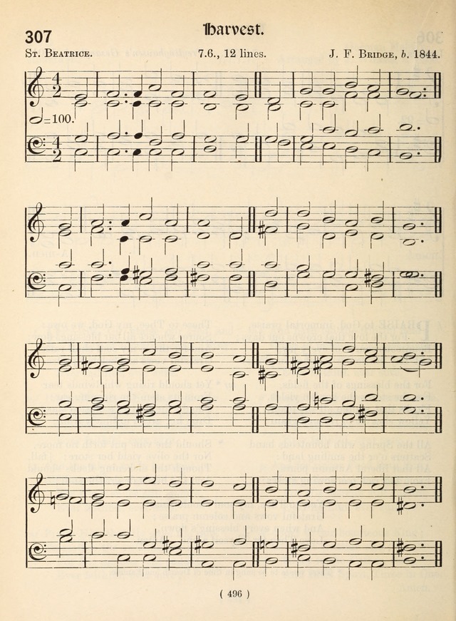 Church Hymns: with tunes (New ed.) page 496