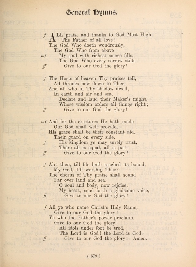 Church Hymns: with tunes (New ed.) page 579