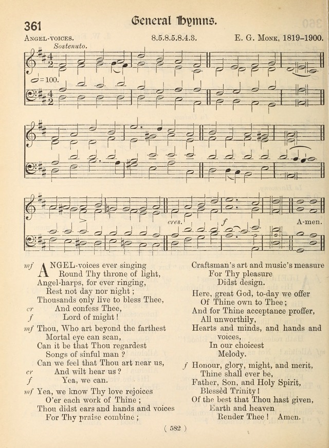 Church Hymns: with tunes (New ed.) page 582