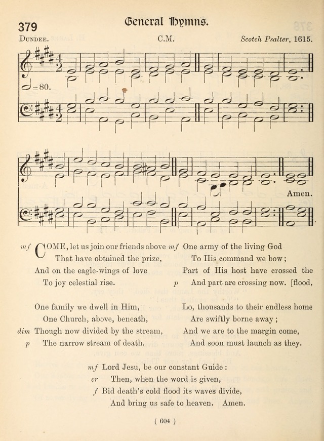 Church Hymns: with tunes (New ed.) page 604