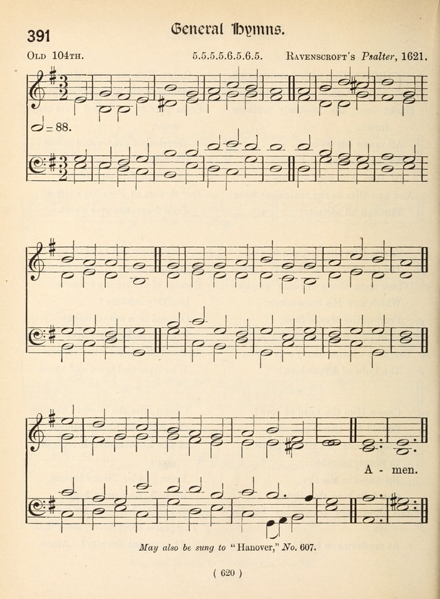 Church Hymns: with tunes (New ed.) page 620