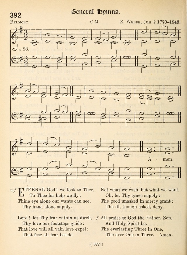 Church Hymns: with tunes (New ed.) page 622