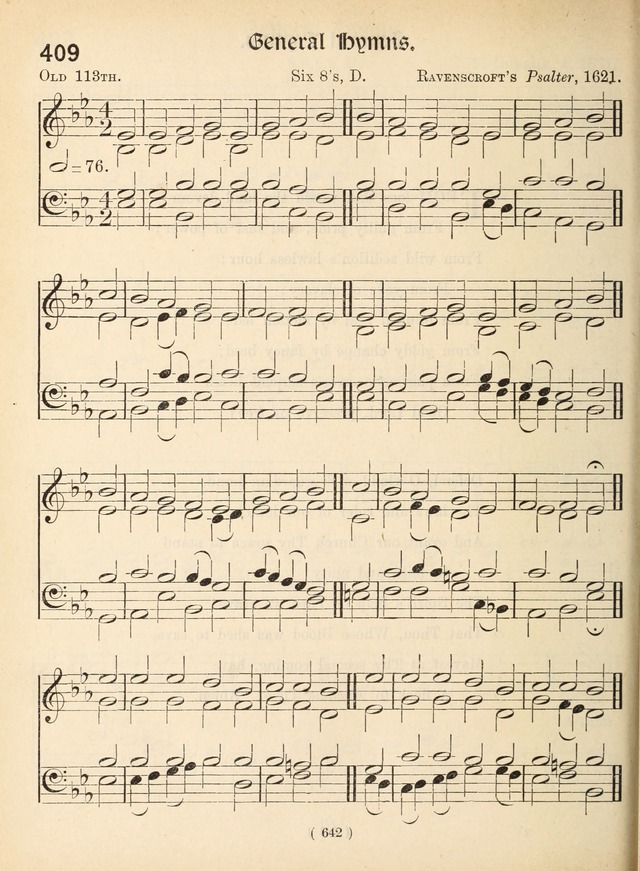 Church Hymns: with tunes (New ed.) page 642