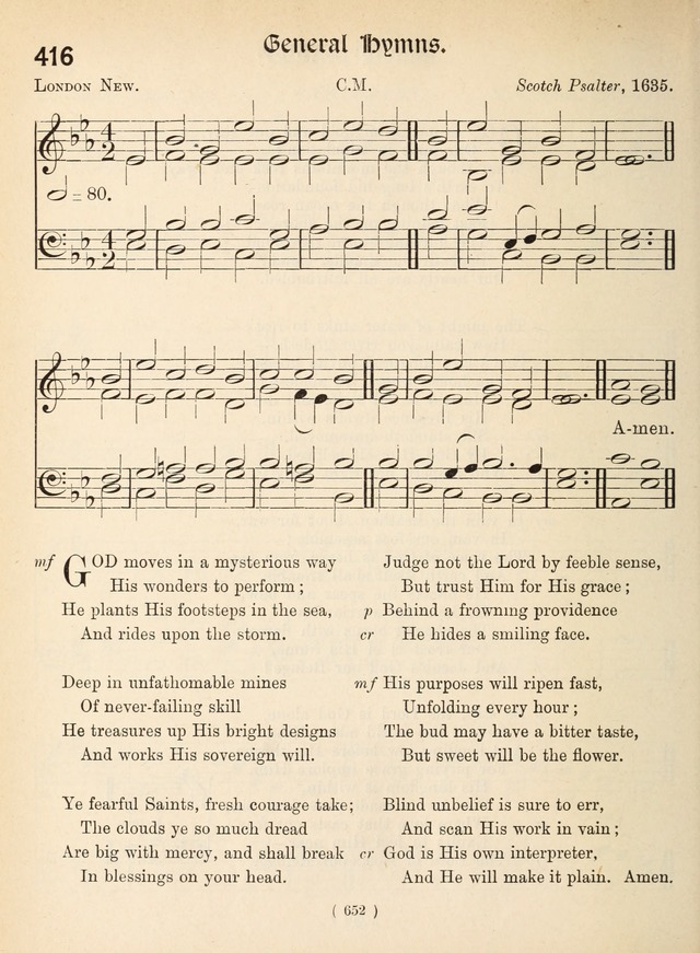 Church Hymns: with tunes (New ed.) page 652