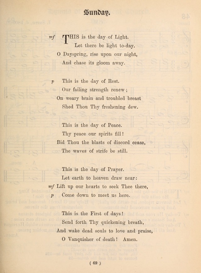 Church Hymns: with tunes (New ed.) page 69