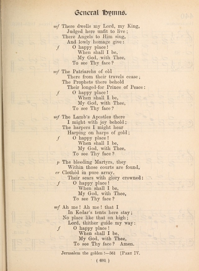 Church Hymns: with tunes (New ed.) page 691