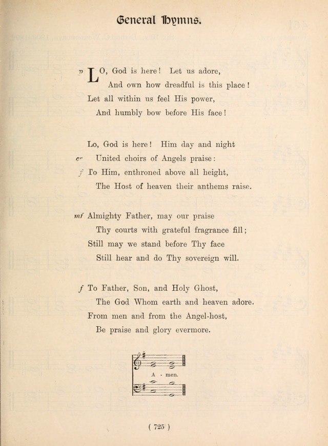 Church Hymns: with tunes (New ed.) page 725