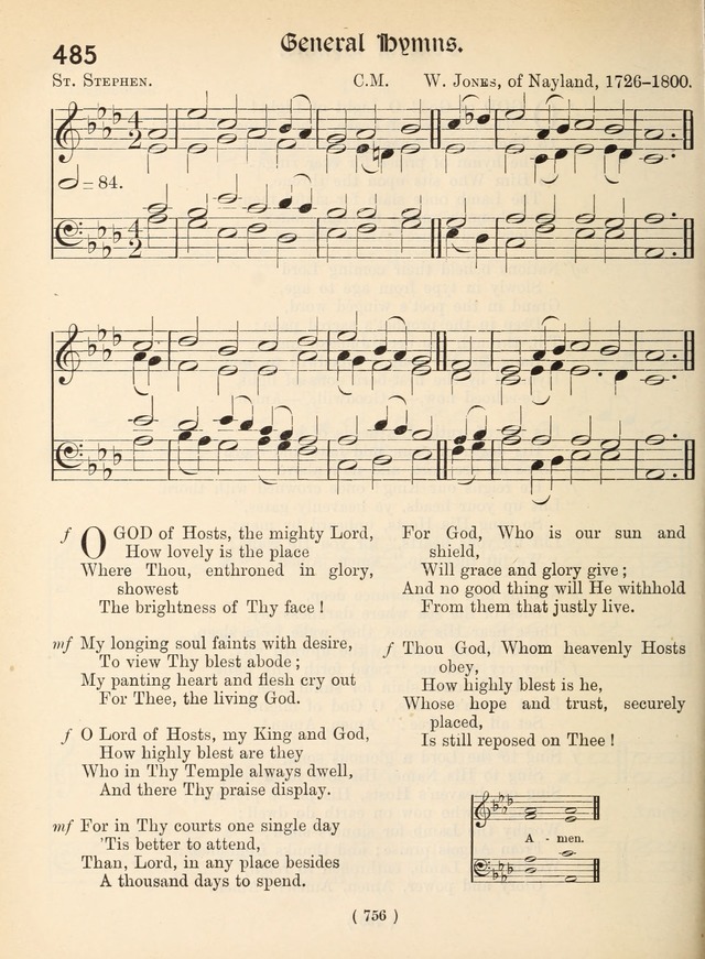 Church Hymns: with tunes (New ed.) page 756