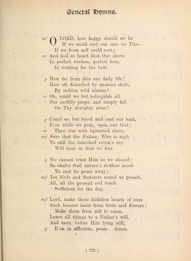 Church Hymns: with tunes (New ed.) page 773