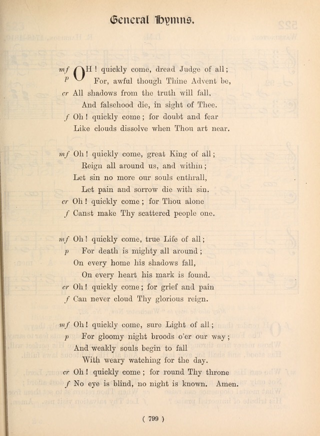 Church Hymns: with tunes (New ed.) page 799