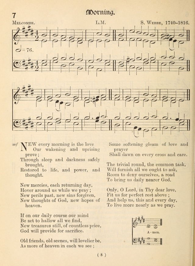 Church Hymns: with tunes (New ed.) page 8