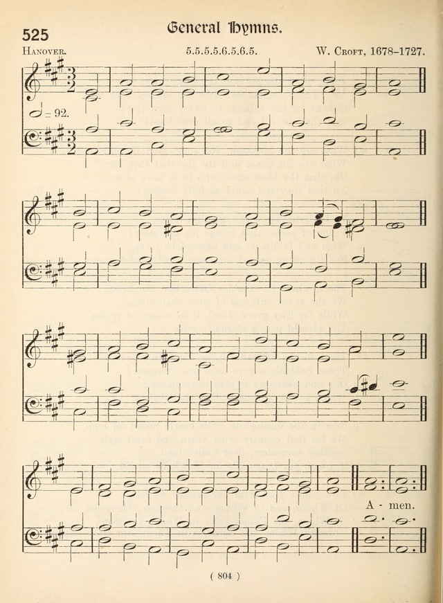 Church Hymns: with tunes (New ed.) page 804