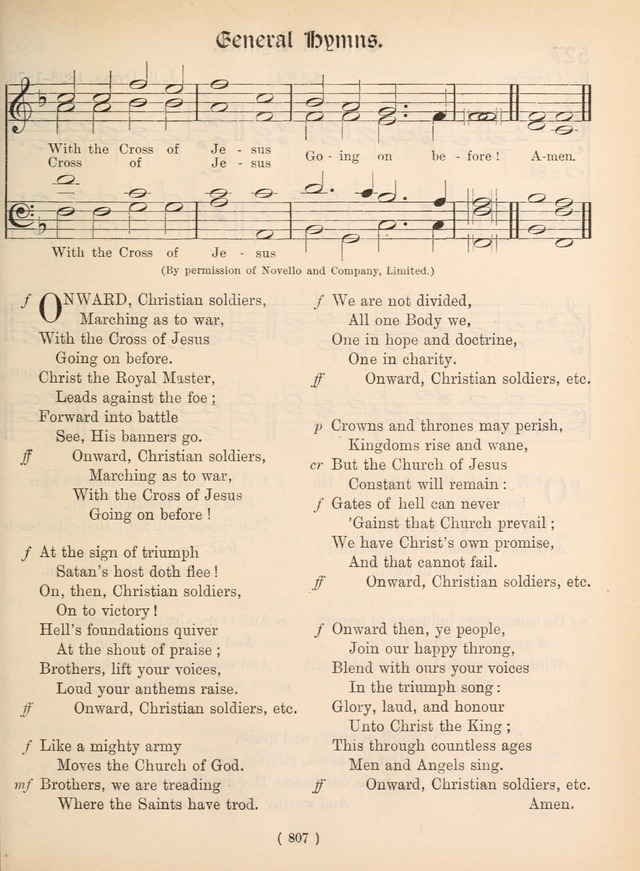 Church Hymns: with tunes (New ed.) page 807