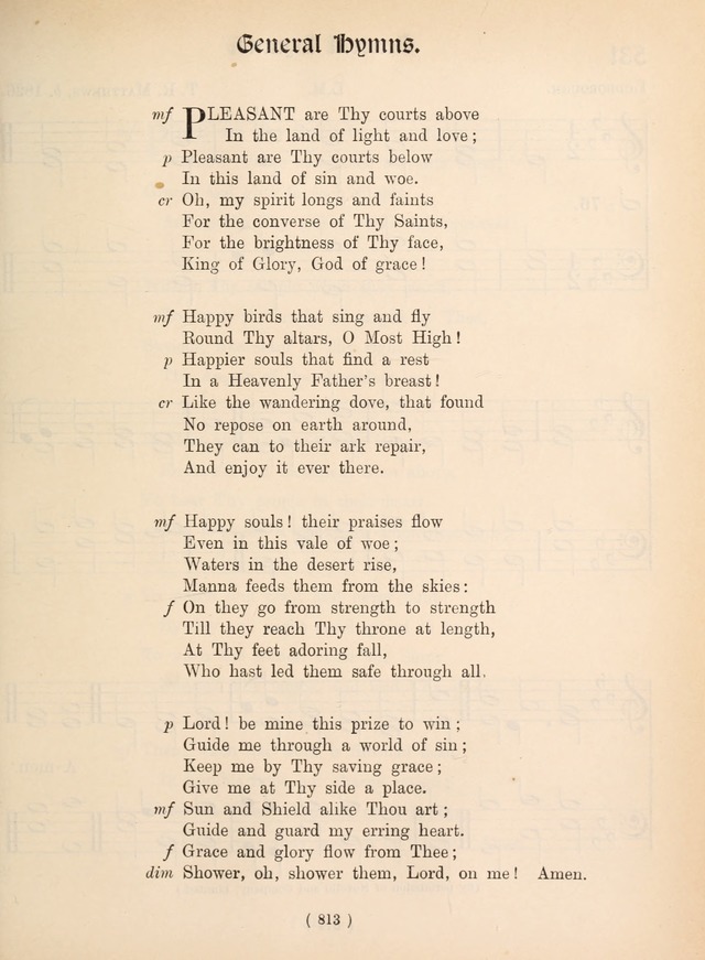 Church Hymns: with tunes (New ed.) page 813