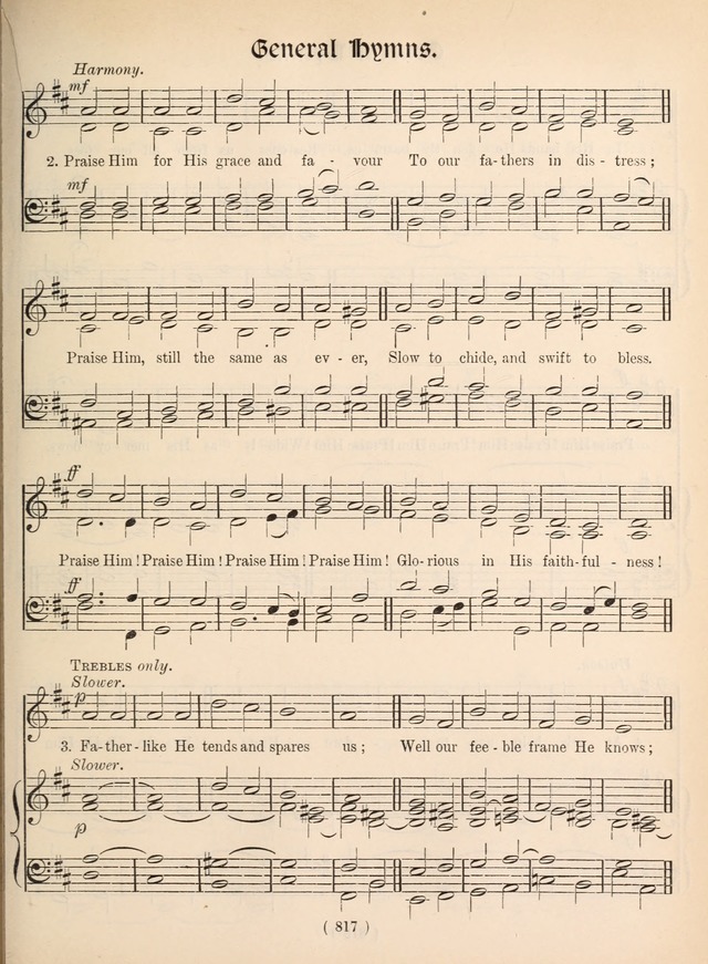 Church Hymns: with tunes (New ed.) page 817