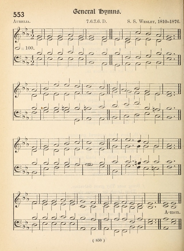 Church Hymns: with tunes (New ed.) page 850