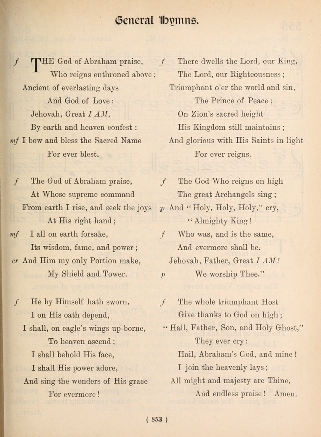 Church Hymns: with tunes (New ed.) page 853