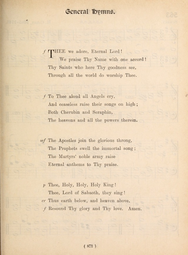 Church Hymns: with tunes (New ed.) page 871