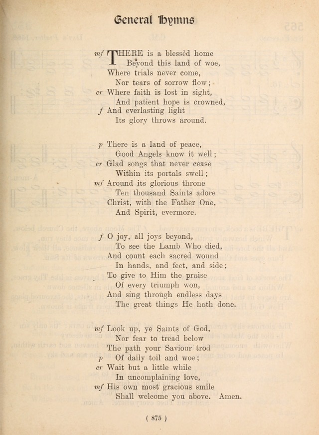 Church Hymns: with tunes (New ed.) page 875