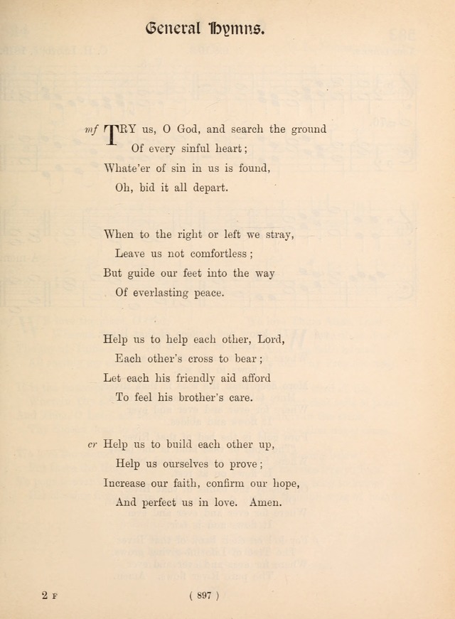 Church Hymns: with tunes (New ed.) page 897