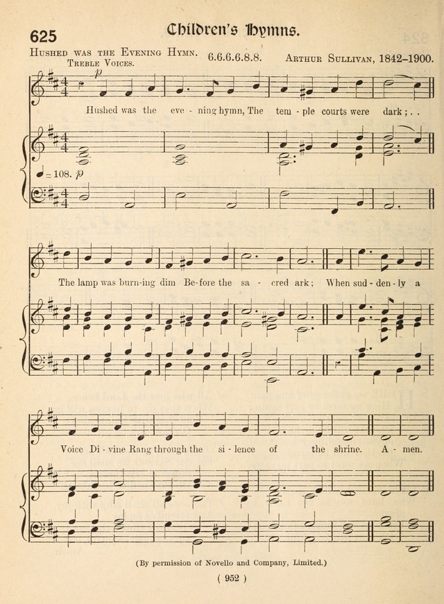 Church Hymns: with tunes (New ed.) page 952